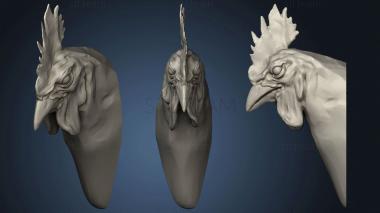 3D model Rooster 2 (STL)