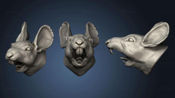 3D модель Кричащая Крыса 2 (STL)