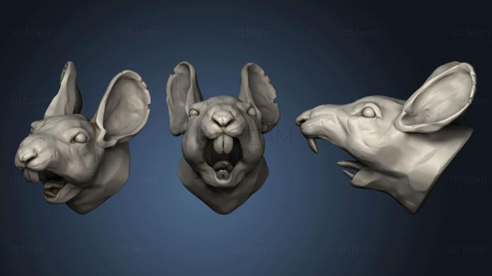 3D модель Кричащая Крыса (STL)