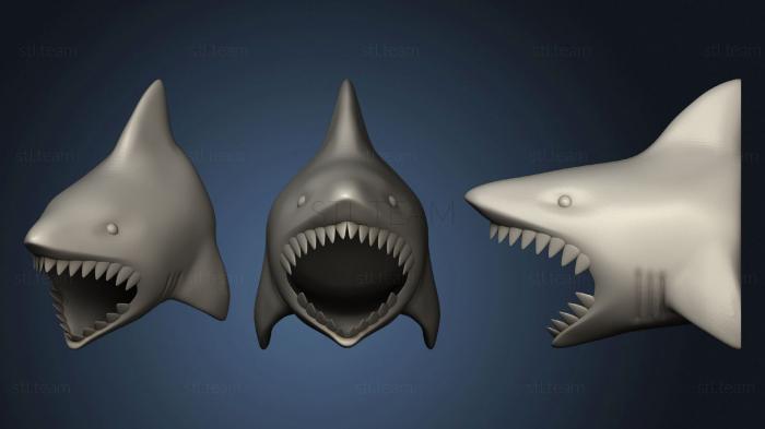 3D модель Держатель для карандашей Shark (STL)