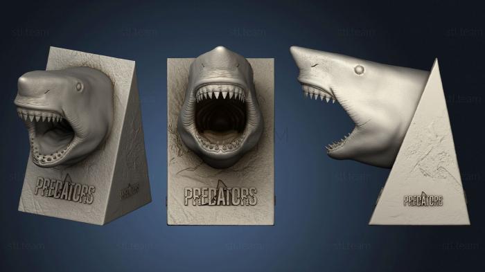 3D модель Белая Акула (STL)