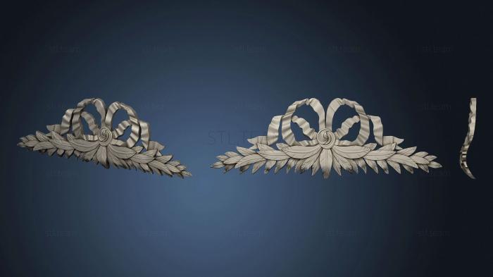 3D модель Лента с листьями (STL)