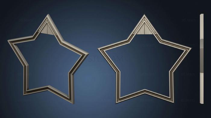 3D модель Элемент декора звезда (STL)