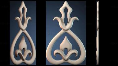 3D модель NAKLADKA_SIMETRICHNA_1435 (STL)