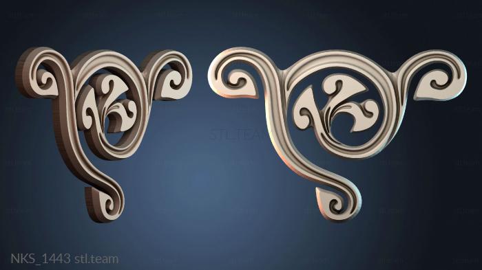 Накладки симметричные NKS_1443