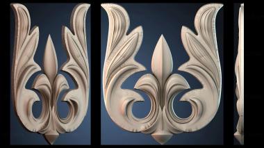 3D модель NAKLADKA_SIMETRICHNA_1451 (STL)