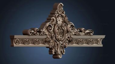 3D модель Декоративный наличник и картуш (STL)