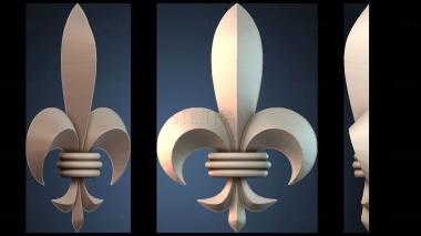 3D модель Схема оголовка сваи (STL)
