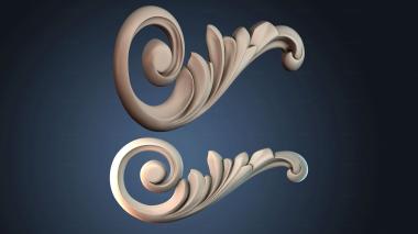 3D модель NAKLADKA_SIMETRICHNA_1590 (STL)