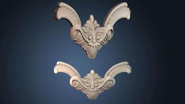 3D модель NAKLADKA_SIMETRICHNA_1630 (STL)