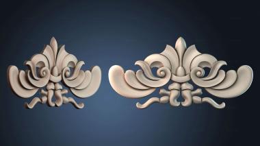 3D модель Узор цветы (STL)