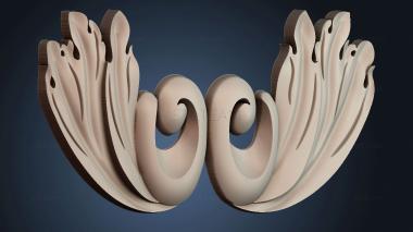 3D модель NAKLADKA_SIMETRICHNA_1650 (STL)