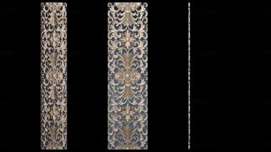 3D модель Узор цветы (STL)