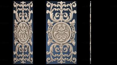 3D модель Узор цветы (STL)