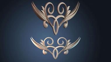 3D модель NAKLADKA_SIMETRICHNA_1875 (STL)