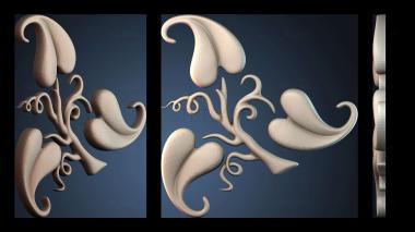 3D модель NAKLADKA_SIMETRICHNA_1891 (STL)