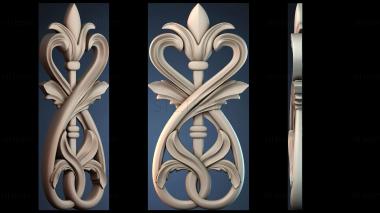 3D модель NAKLADKA_SIMETRICHNA_2052 (STL)