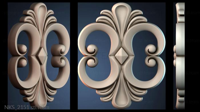 Накладки симметричные NKS_2151