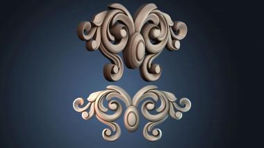 3D модель NAKLADKA_SIMETRICHNA_2233 (STL)