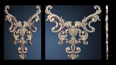 3D модель NAKLADKA_SIMETRICHNA_2242 (STL)