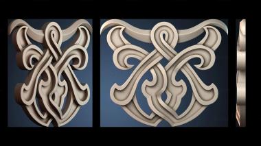 3D модель NAKLADKA_SIMETRICHNA_2347 (STL)