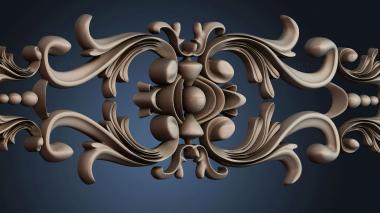 3D модель NAKLADKA_SIMETRICHNA_2413 (STL)