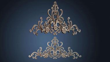 3D модель NAKLADKA_SIMETRICHNA_2418 (STL)