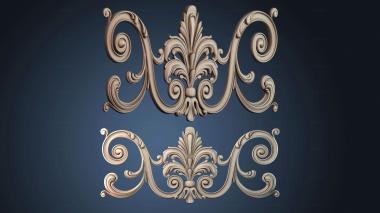 3D модель NAKLADKA_SIMETRICHNA_2431 (STL)