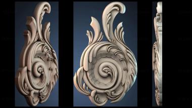 3D модель NAKLADKA_SIMETRICHNA_2462 (STL)