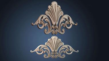 3D модель NAKLADKA_SIMETRICHNA_2464 (STL)