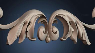 3D модель NAKLADKA_SIMETRICHNA_2492 (STL)