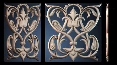 3D модель NAKLADKA_SIMETRICHNA_2518 (STL)