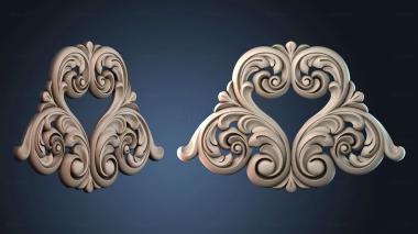 3D модель NAKLADKA_SIMETRICHNA_2600 (STL)