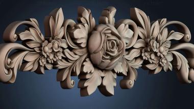 3D модель Цветочный узор (STL)