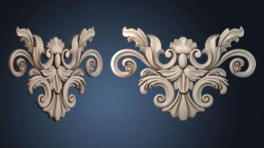 3D модель NAKLADKA_SIMETRICHNA_2860 (STL)