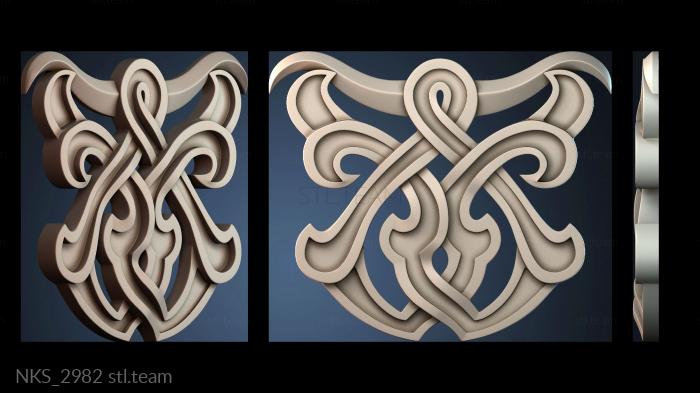 Накладки симметричные NKS_2982