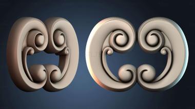 3D модель NAKLADKA_SIMETRICHNA_3183 (STL)