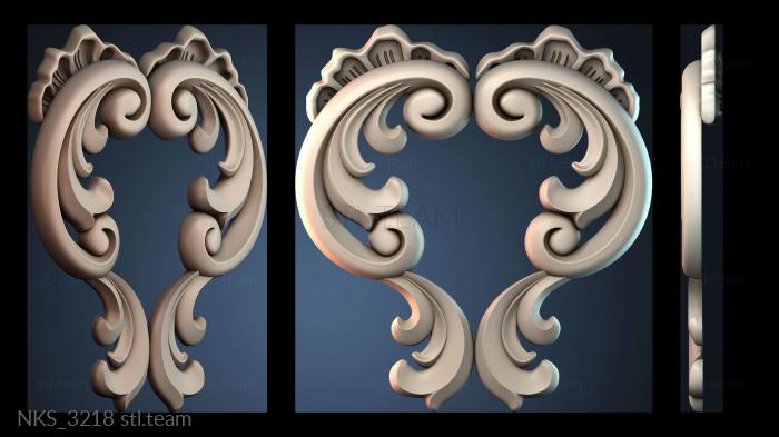 Накладки симметричные NKS_3218