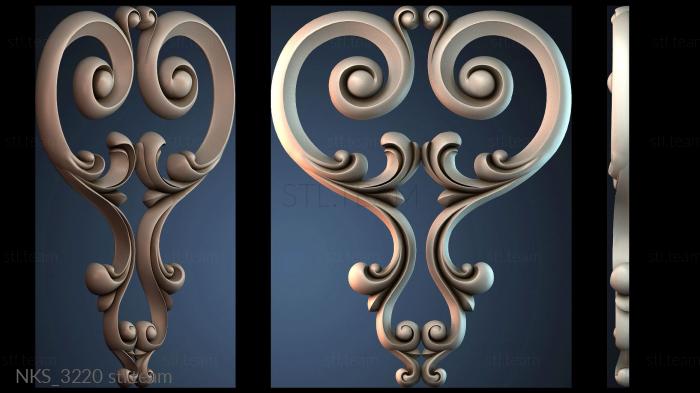 Накладки симметричные NKS_3220