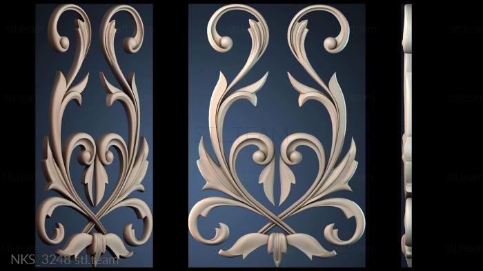 Накладки симметричные NKS_3248