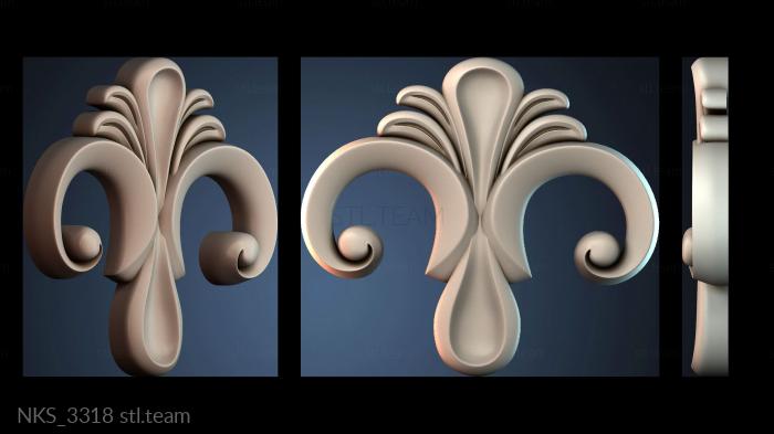 Накладки симметричные NKS_3318