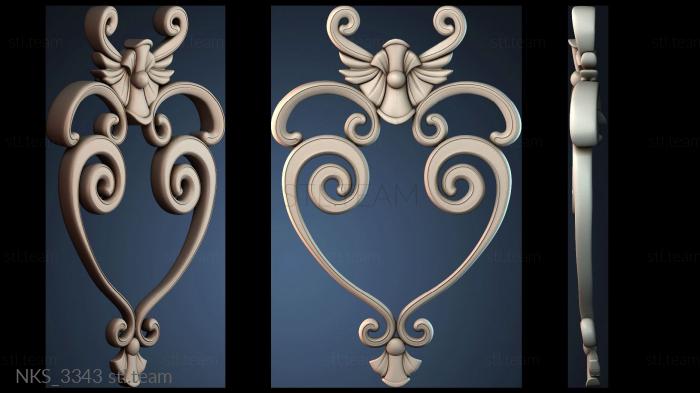 Накладки симметричные NKS_3343