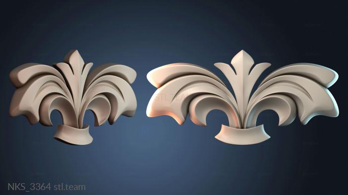 Накладки симметричные NKS_3364