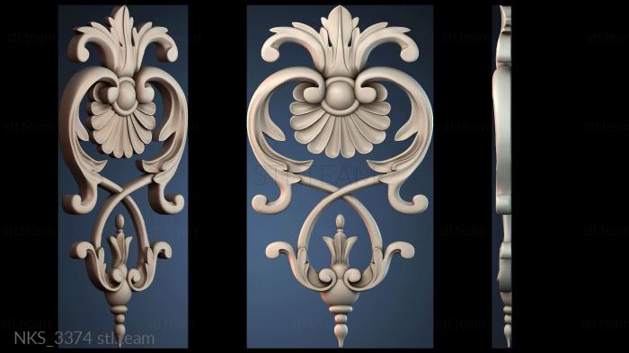 Накладки симметричные NKS_3374