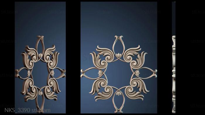 Накладки симметричные NKS_3390