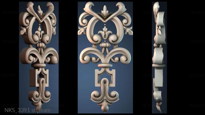 Накладки симметричные NKS_3391