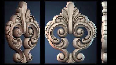 3D модель NAKLADKA_SIMETRICHNA_3396 (STL)