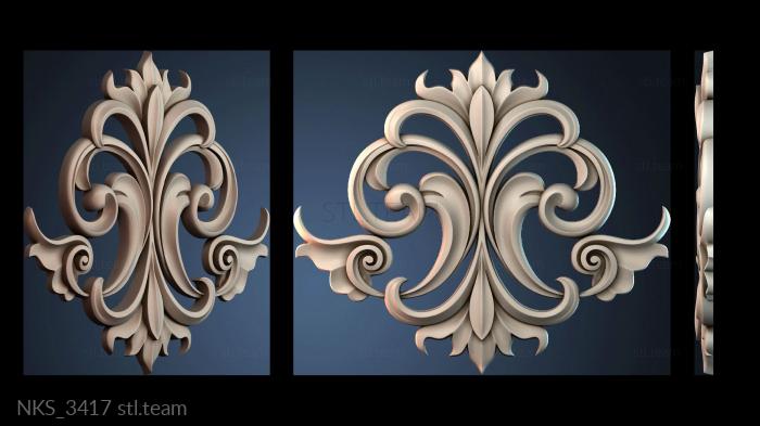 Накладки симметричные NKS_3417