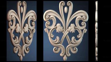 3D модель NAKLADKA_SIMETRICHNA_3430 (STL)