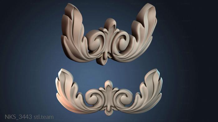 Накладки симметричные NKS_3443